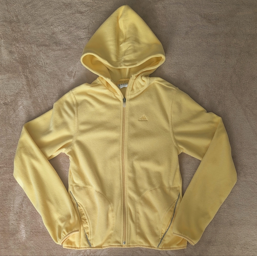 💛 NWOT Adidas full zip hoodie (L)